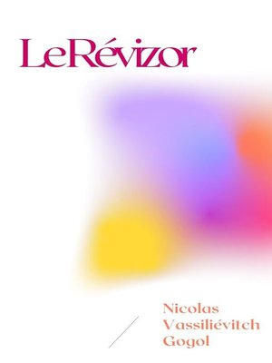 cover image of Le Révizor